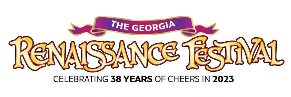 A logo for the georgia renaissance festival.