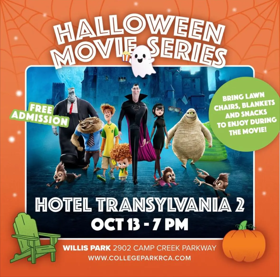 A poster for the hotel transylvania 2 movie.