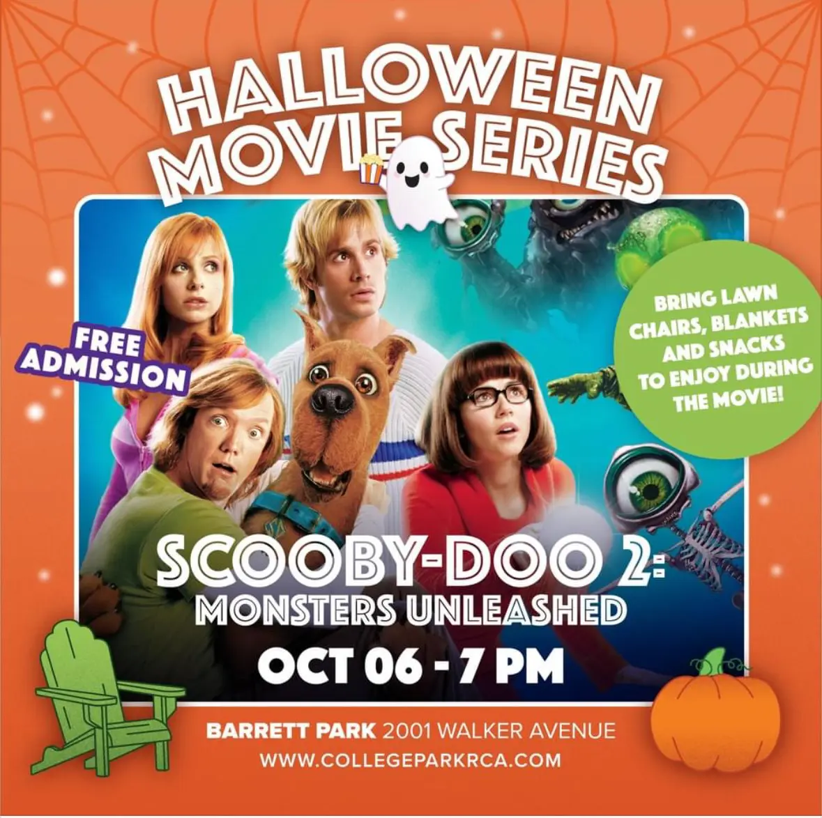 A poster for scooby-doo 2 : monsters unleashed.