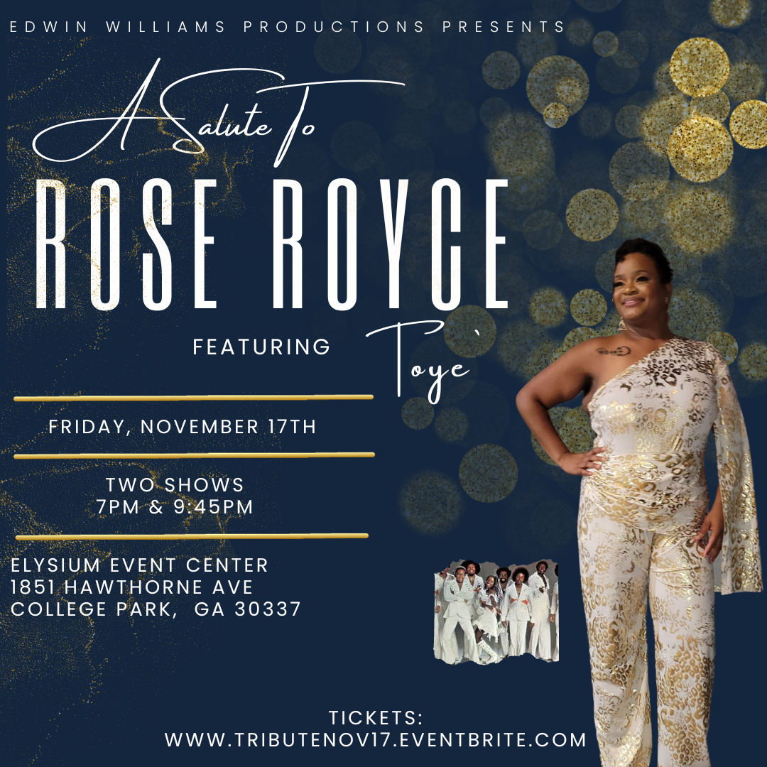 A tribute to rose royce featuring toye