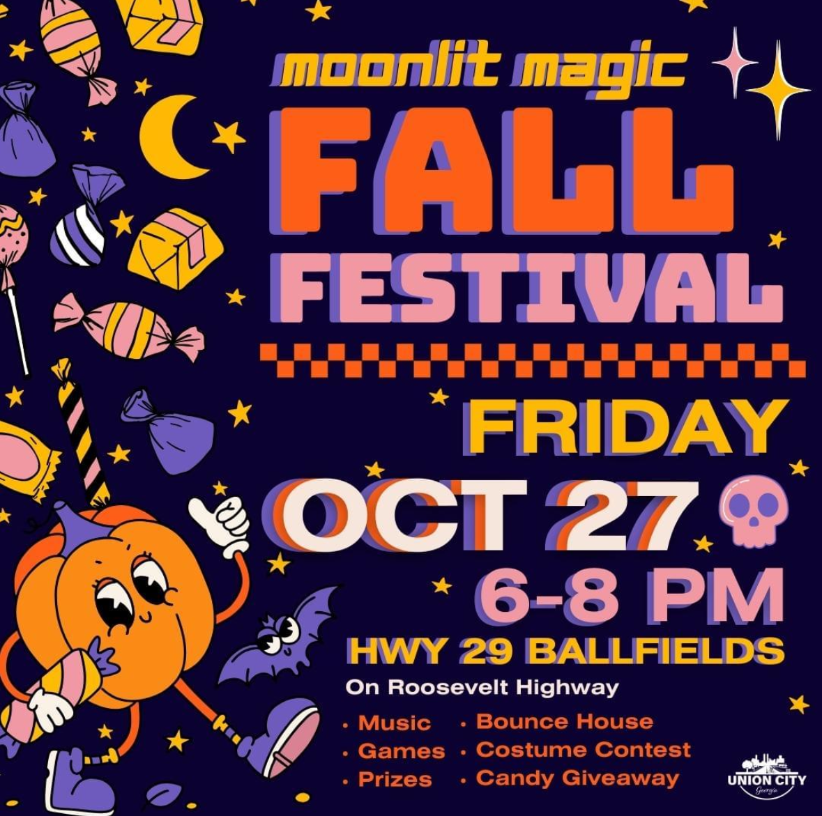 A poster for the fall festival.