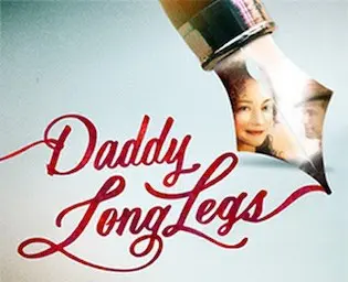 A picture of the title screen for daddy long legs.