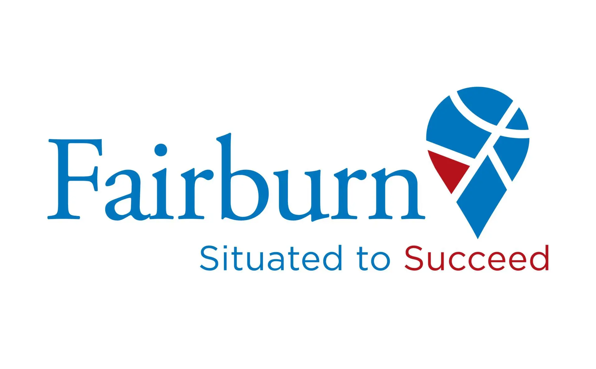 A logo of fairburn situated to succeed