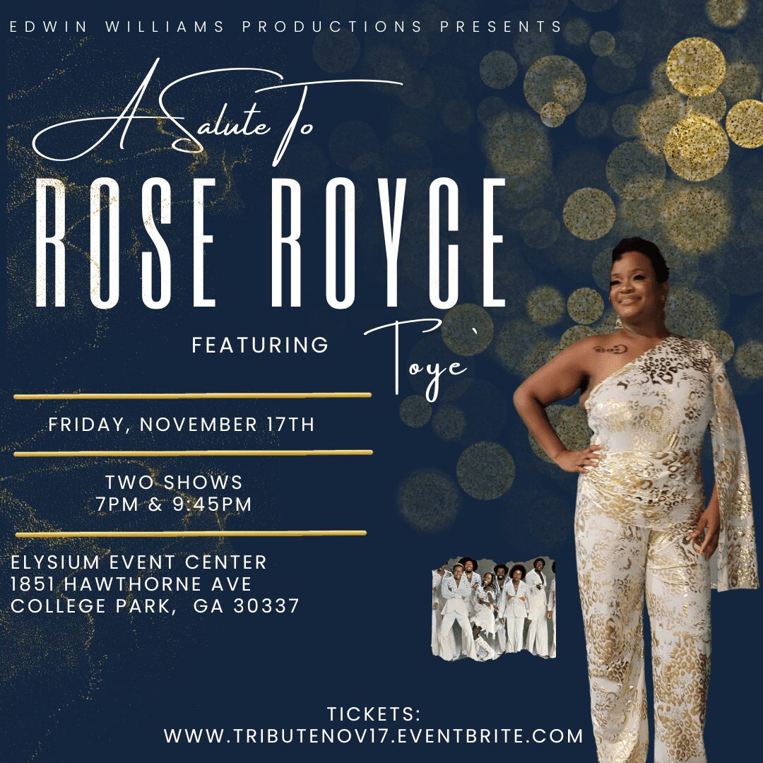 A tribute to rose royce featuring toye