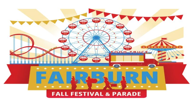 Fairburn Fall Festival with rides and parade.