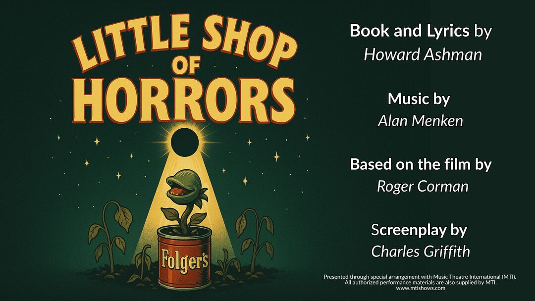 Little Shop of Horrors promotional poster.