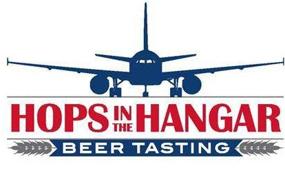 Airplane logo for beer tasting event.